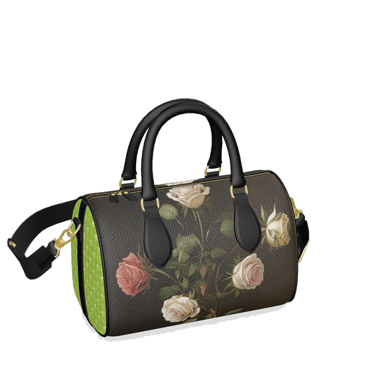 'Revenge Roses' mini bon chérie barrel bag