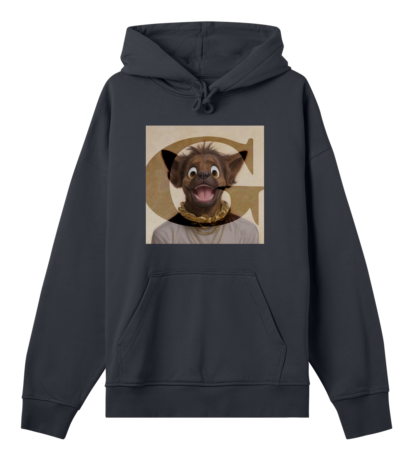 DOG FOR YOU (single edition) Black Boxy Hoodie - Diary of the Seducer Edition