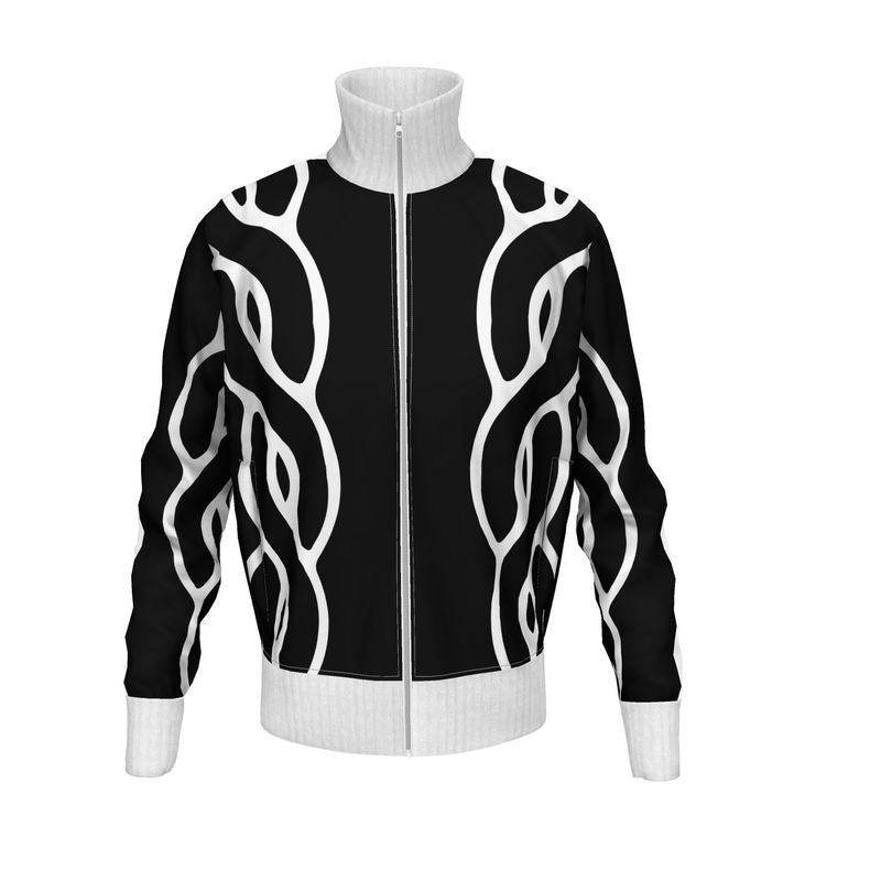 Le Motif Infini Tracksuit Jacket Black/White