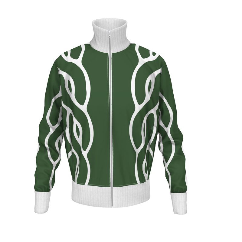 Le Motif Infini Tracksuit Jacket Forêt verte