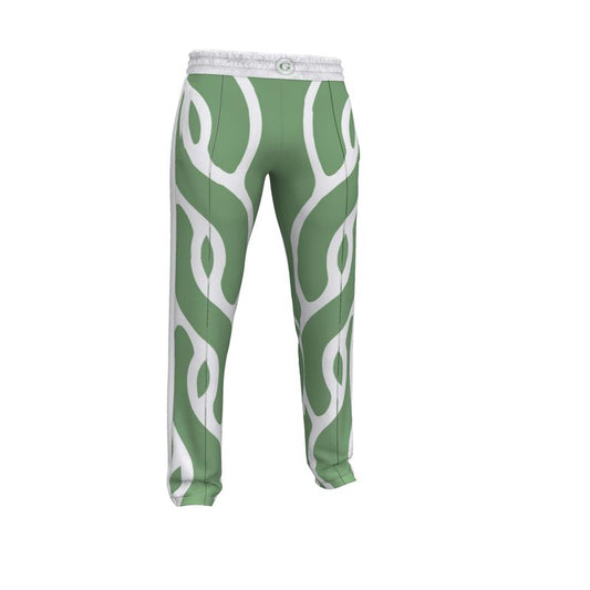 Le Motif Infini Tracksuit Pants Vert Crème