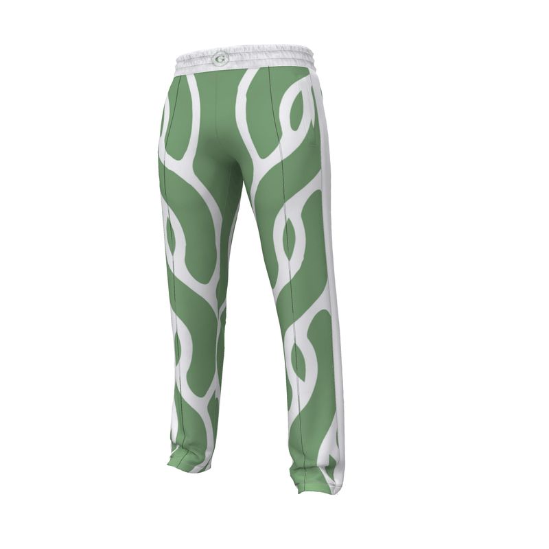 Le Motif Infini Tracksuit Pants Vert Crème