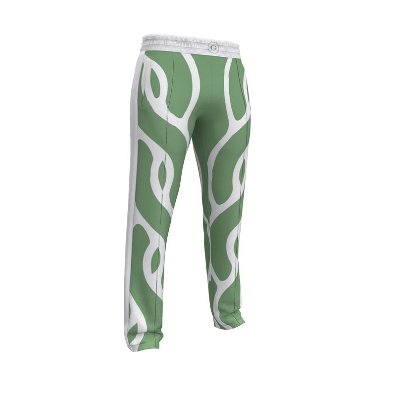 Le Motif Infini Tracksuit Pants Vert Crème