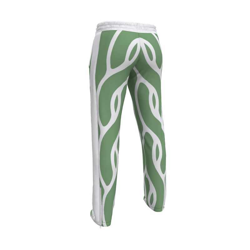 Le Motif Infini Tracksuit Pants Vert Crème