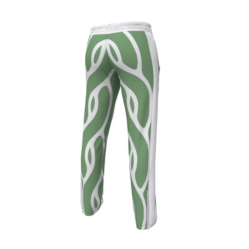 Le Motif Infini Tracksuit Pants Vert Crème