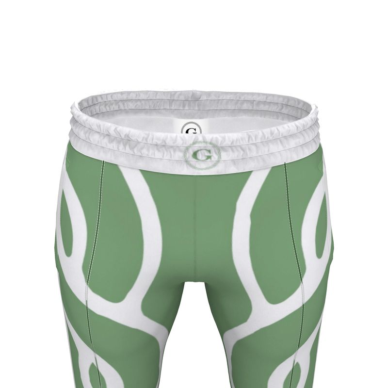 Le Motif Infini Tracksuit Pants Vert Crème