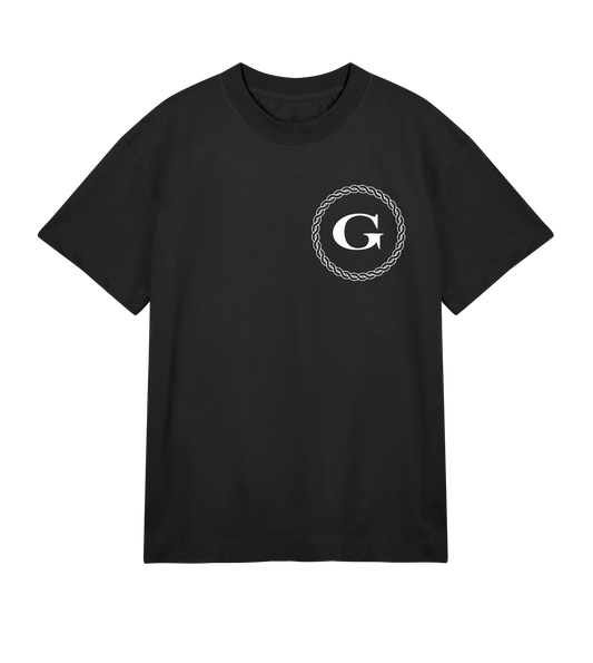 Infinite G Heart Logo T - Black