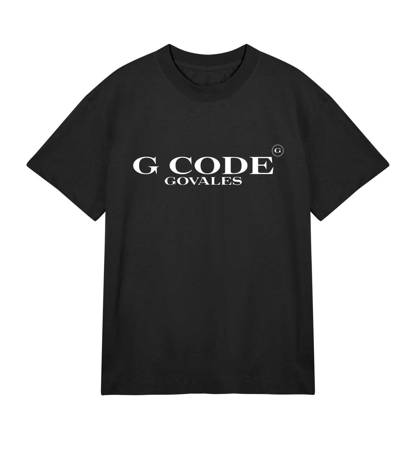 G CODE logo T - Black