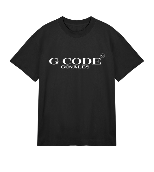 G CODE logo T - Black