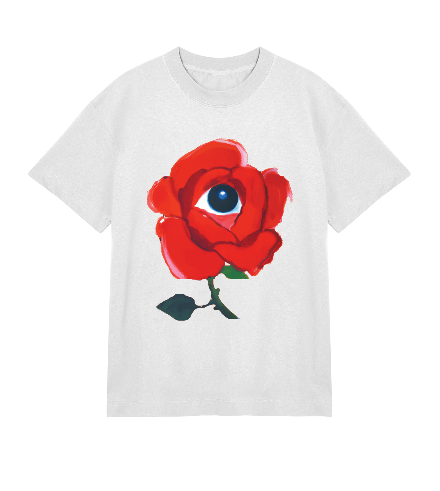 All Seeing Rose Logo Tee