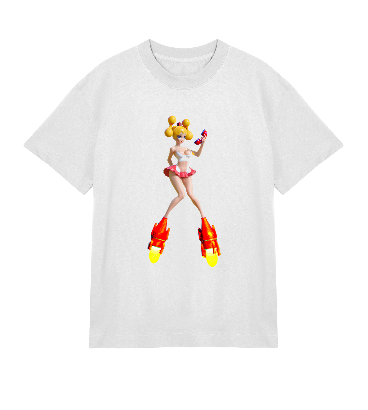 1-800-DADDY Rocket Girl Tee