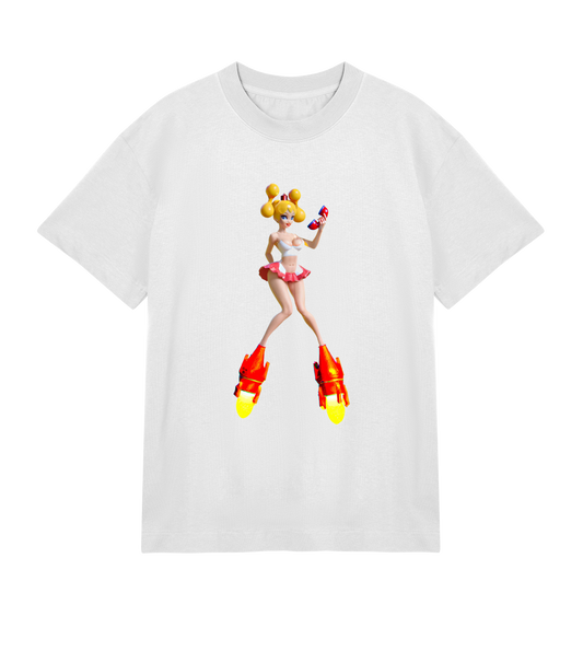 1-800-DADDY Rocket Girl Tee